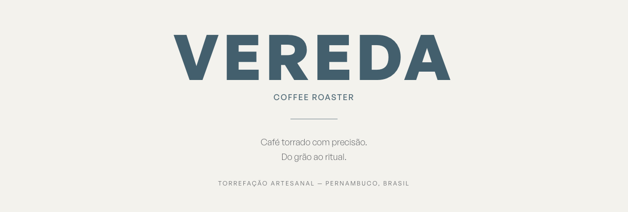 Vereda Coffee — website screenshot